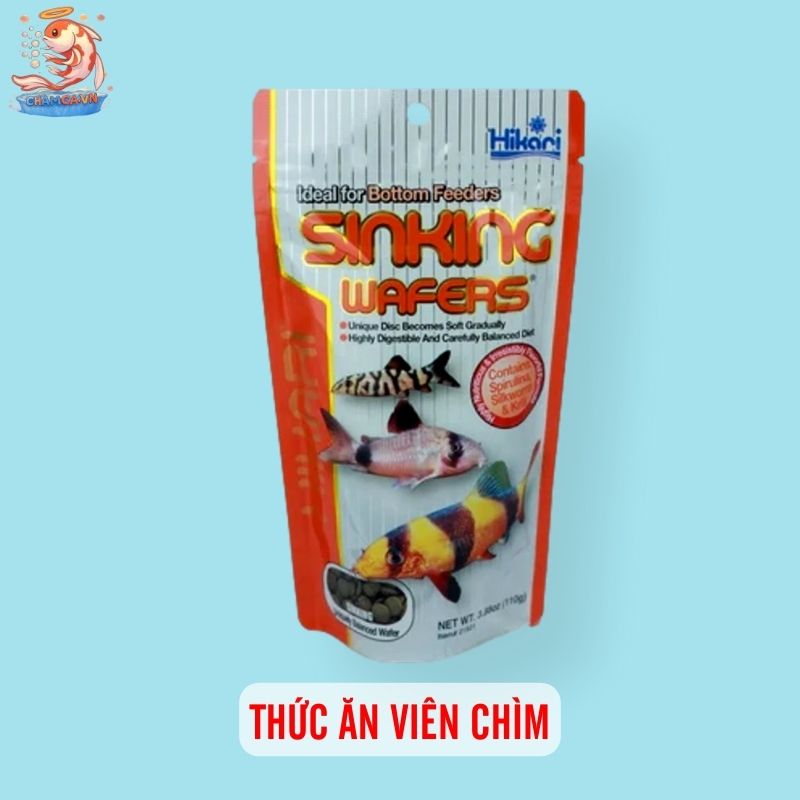 Top 10 Loại Thức Ăn Giúp Cá Cảnh Nước Ngọt Tăng Trưởng Nhanh 2 Thức ăn viên chìm Hikari Tropical Sinking Wafers