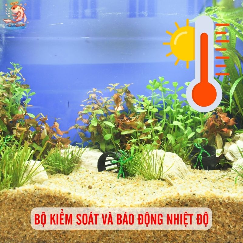 Gợi Ý 8 Thiết Bị Hữu Ích Giúp Quản Lý Hồ Cá Hiệu Quả 6 Bộ kiểm soát và báo động nhiệt độ