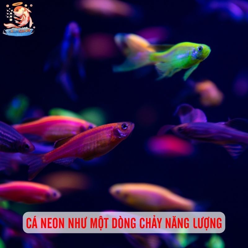 Nuôi Cá Cảnh - Liệu Pháp Tinh Thần Rẻ Tiền Ngay Tại Nhà 4 Cá neon như một dòng chảy năng lượng