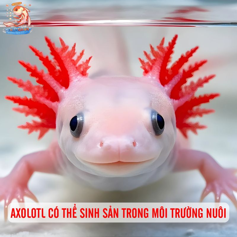 Bí Quyết Nuôi Cá Axolotl - Loài Quái Vật Nước Có 1-0-2 3 Axolotl có thể sinh sản trong môi trường nuôi