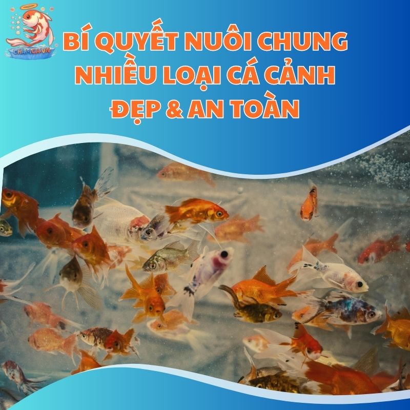 Bí Quyết Nuôi Chung Nhiều Loại Cá Cảnh Đẹp & An Toàn