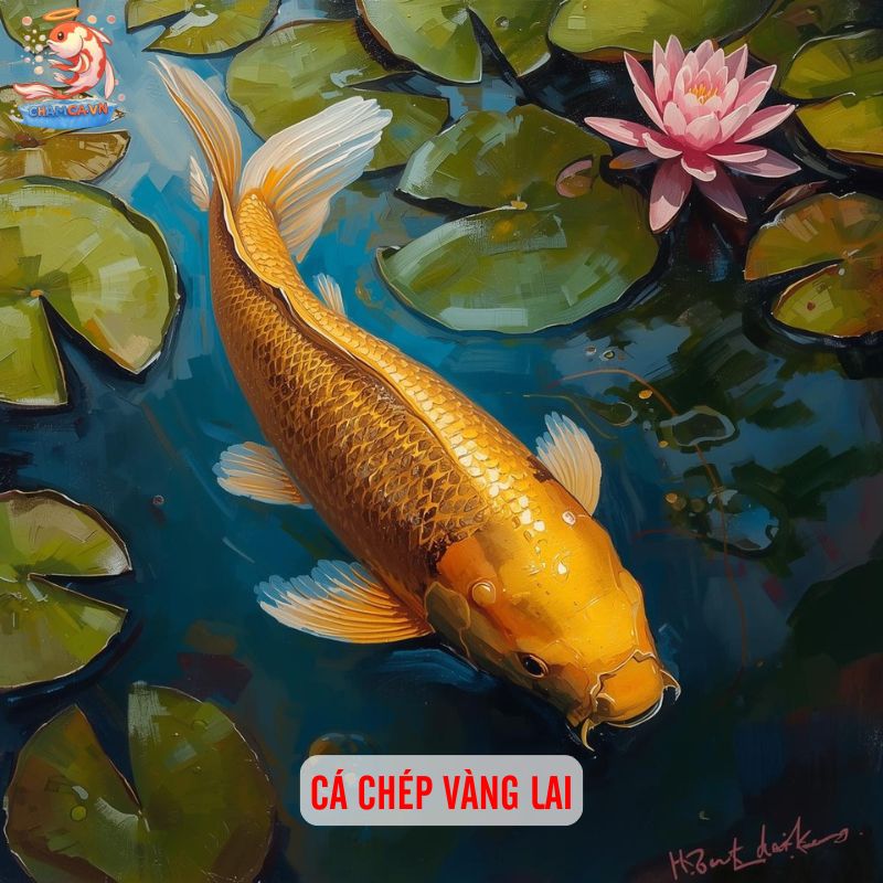 Cá Chép Lai Việt Nam Đẹp Nhất - Top Cá Cảnh Được Ưa Chuộng 4 Cá chép vàng lai