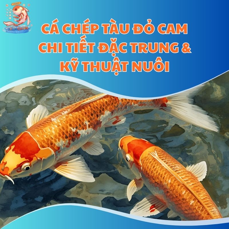 Cá Chép Tàu Đỏ Cam: Chi Tiết Đặc Trung & Kỹ Thuật Nuôi