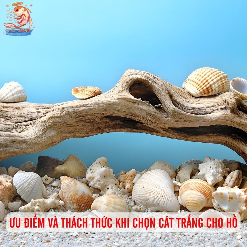 Hồ Cá Thuỷ Sinh Cát Trắng: Kỹ Thuật Setup & Giữ Vệ Sinh 1 Ưu điểm và thách thức khi chọn cát trắng cho hồ