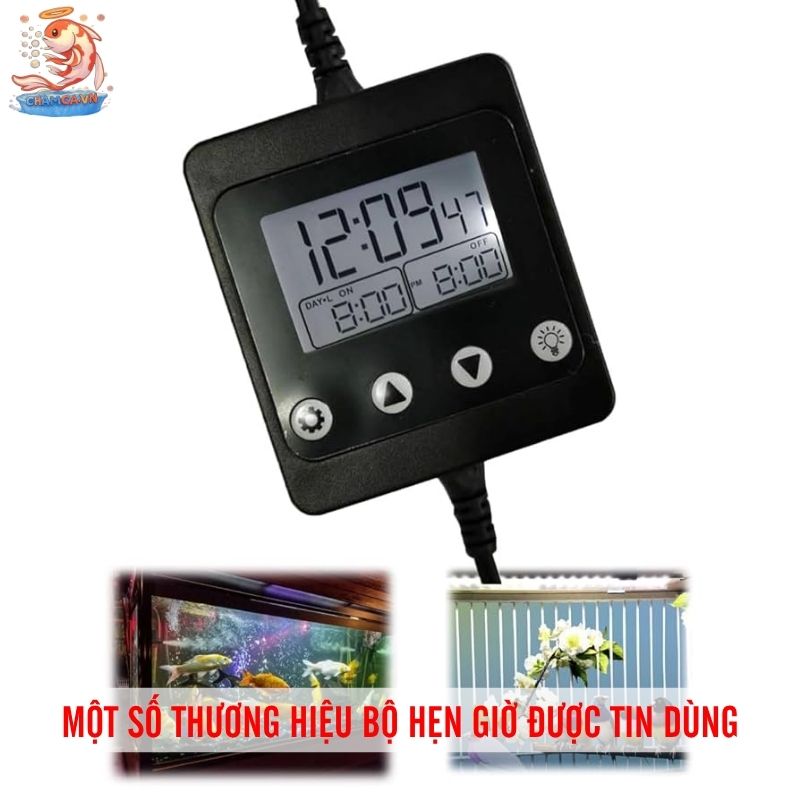 Bộ Hẹn Giờ Tự Động Cho Đèn Hồ Cá Và Setup Đúng Cách 7 Một số thương hiệu bộ hẹn giờ được người chơi tin dùng