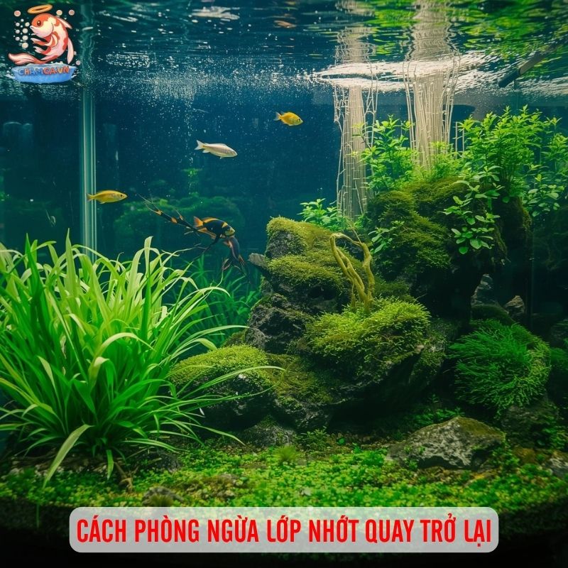 Cách Khử Nhớt Bề Mặt Hồ Cá Triệt Để Và Đúng Kỹ Thuật Nhất 4 Cách phòng ngừa lớp nhớt quay trở lại