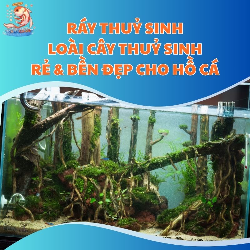 Ráy Thuỷ Sinh - Loài Cây Thuỷ Sinh Rẻ & Bền Đẹp Cho Hồ Cá